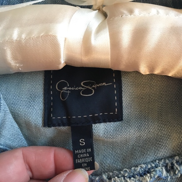 🌻Jessica Simpson Jean jacket - Picture 6 of 11